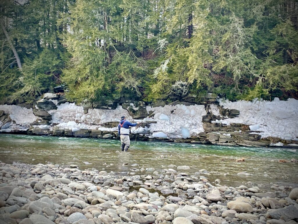 Beaverkill River Winter Nymphing