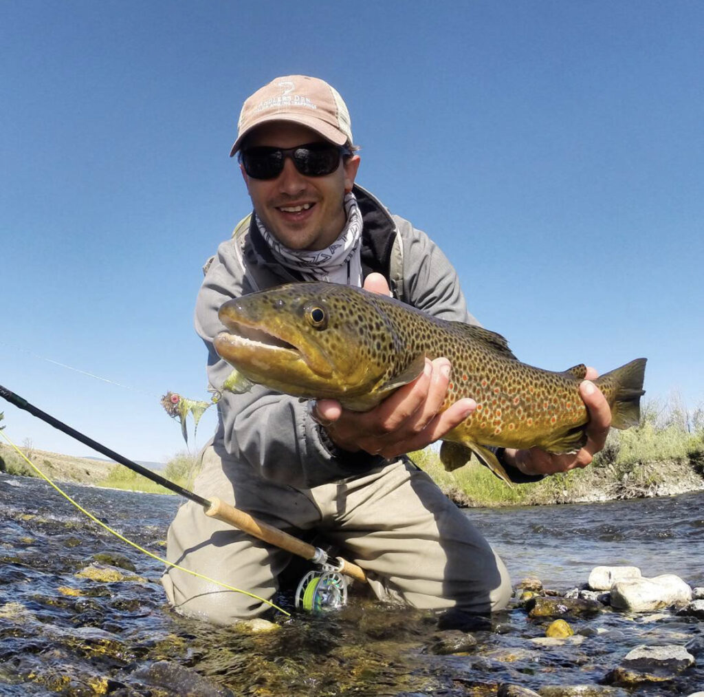 Guide Tom Zarecki Hackett Fly Fishing